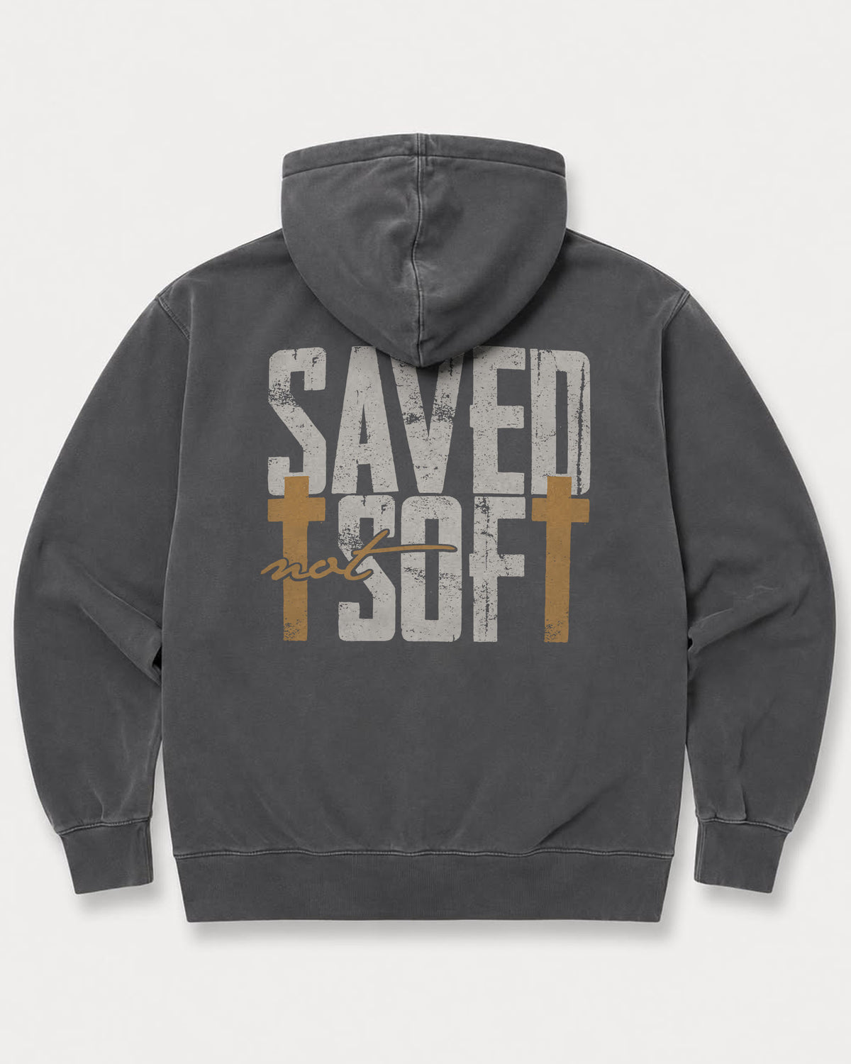 Saved Not Soft – Men’s Christian Hoodie