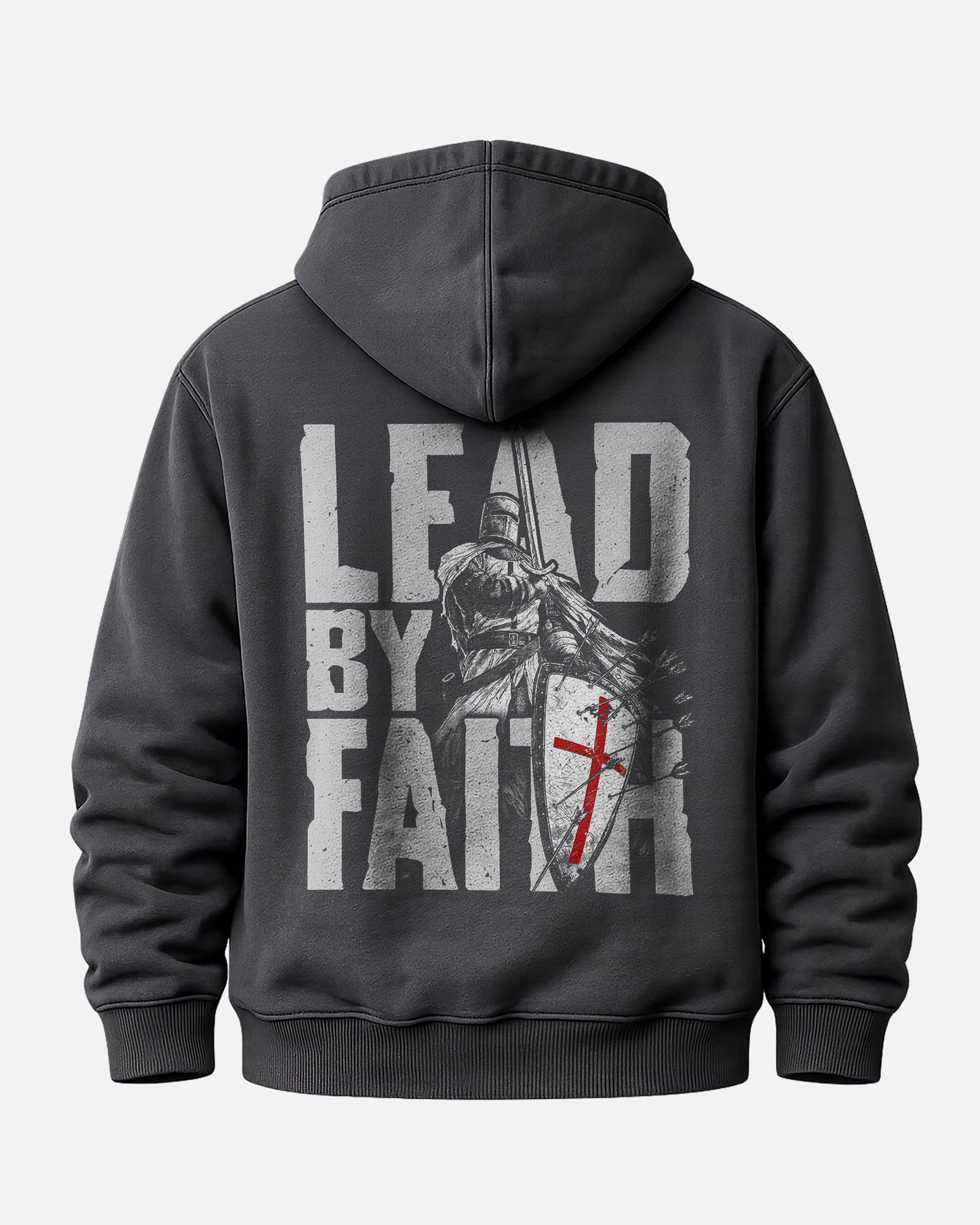 Lead By Faith Hoodie – Black