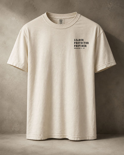 Leader. Protector. Provider -  Nehemiah 4:14 - Christian Men’s Leadership Tee