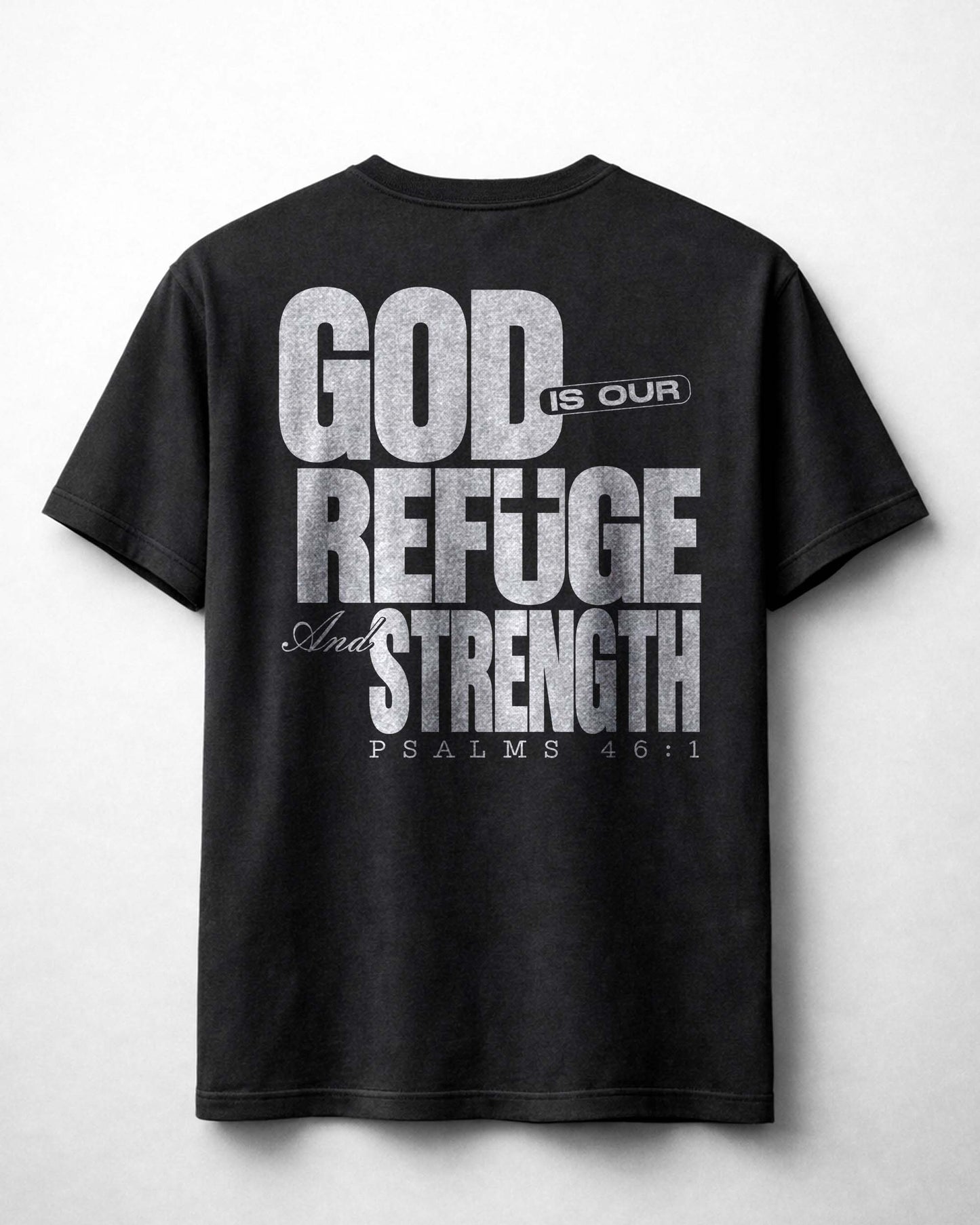 God Is Our Refuge Shirt, Christian Scripture Tee, Psalm 46:1 Faith ShirtGod Is Our Refuge Shirt, Christian Scripture Tee, Psalm 46:1 Faith Shirt