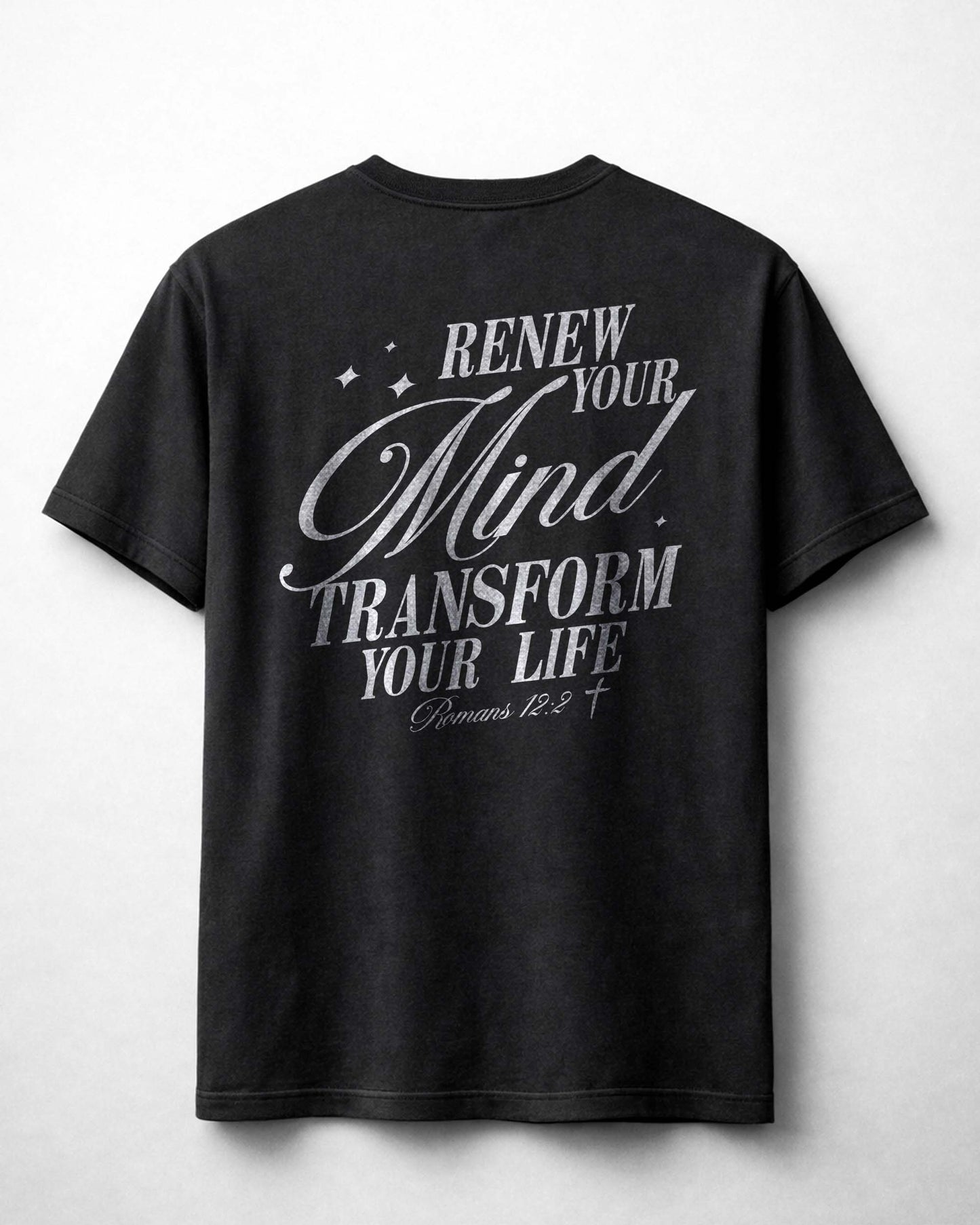 Renew Your Mind Transform Your Life Shirt, Christian Scripture Tee, Romans 12:2 Faith Shirt