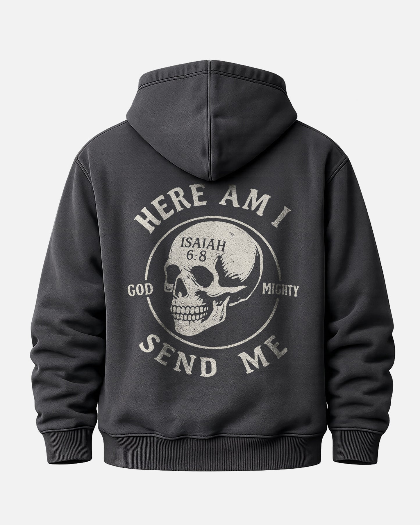 Here Am I Send Me Hoodie – Black