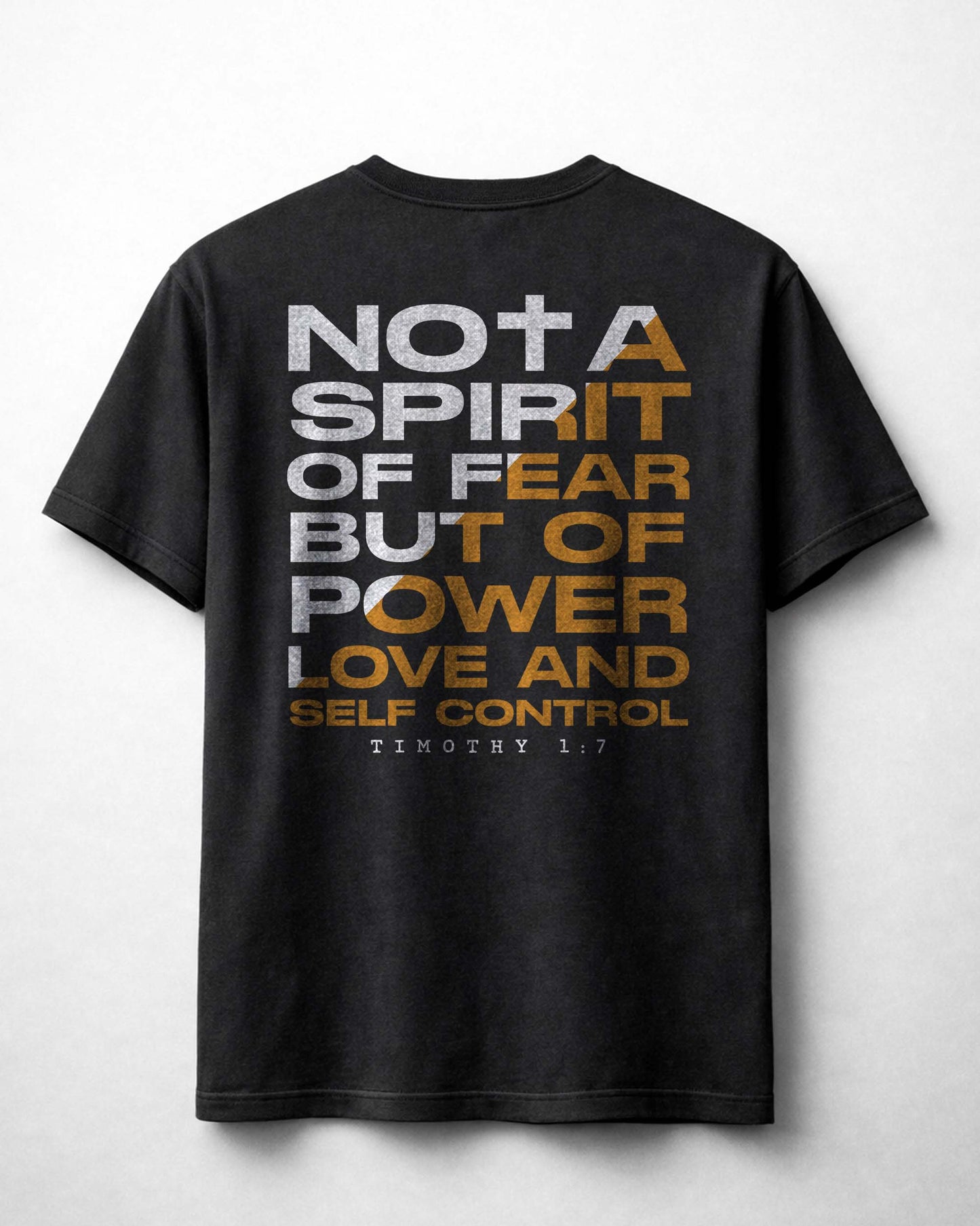 Not A Spirit Of Fear Shirt, Christian Scripture Tee, 2 Timothy 1:7 Faith Shirt