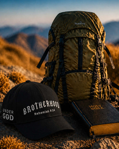 Brotherhood – Nehemiah 4:14 Embroidered Baseball Cap