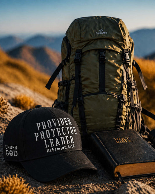 Provider Protector Leader – Nehemiah 4:14 Embroidered Baseball Cap