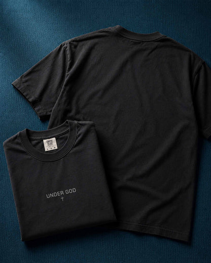 Under God™ Minimalist Christian T-Shirt | Premium Tee for Men