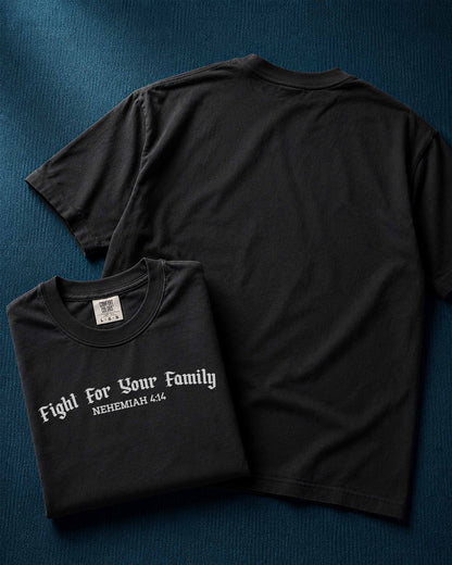 Fight for Your Family – Nehemiah 4:14 Comfort Colors® T-Shirt