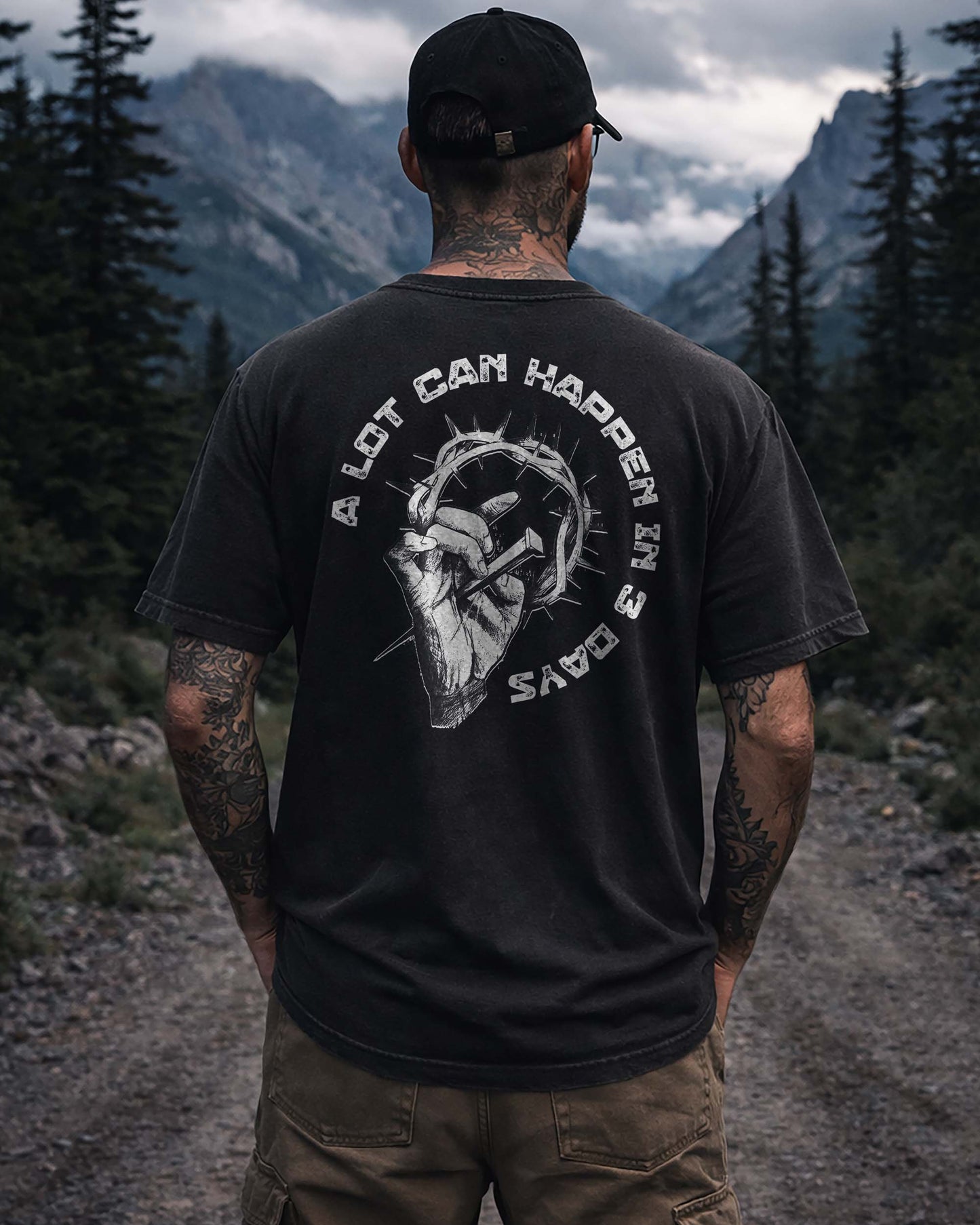 A Lot Can Happen In 3 Days Shirt - Christian Faith Tee