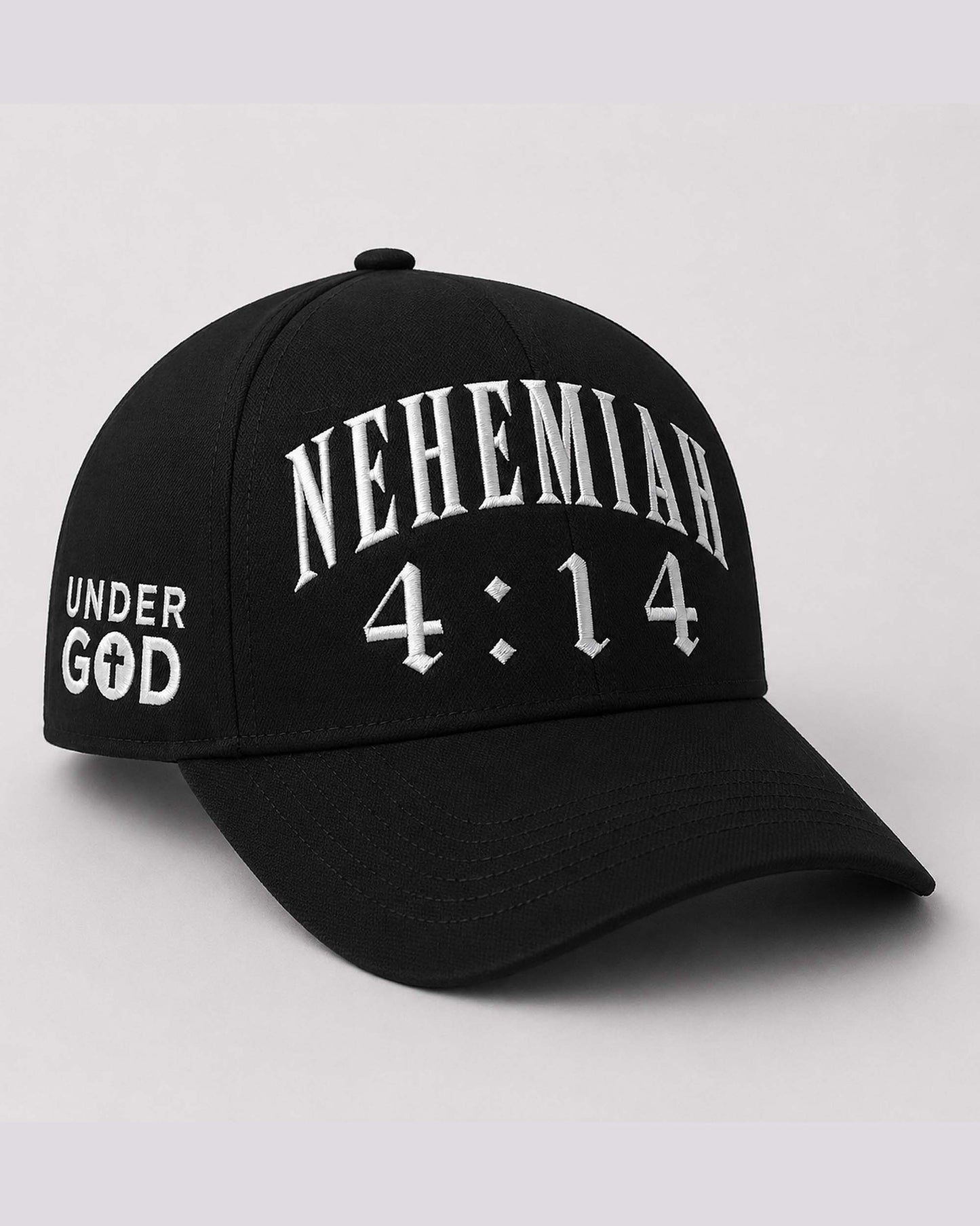 Nehemiah 4:14 Bible Verse –  Embroidered Baseball Cap