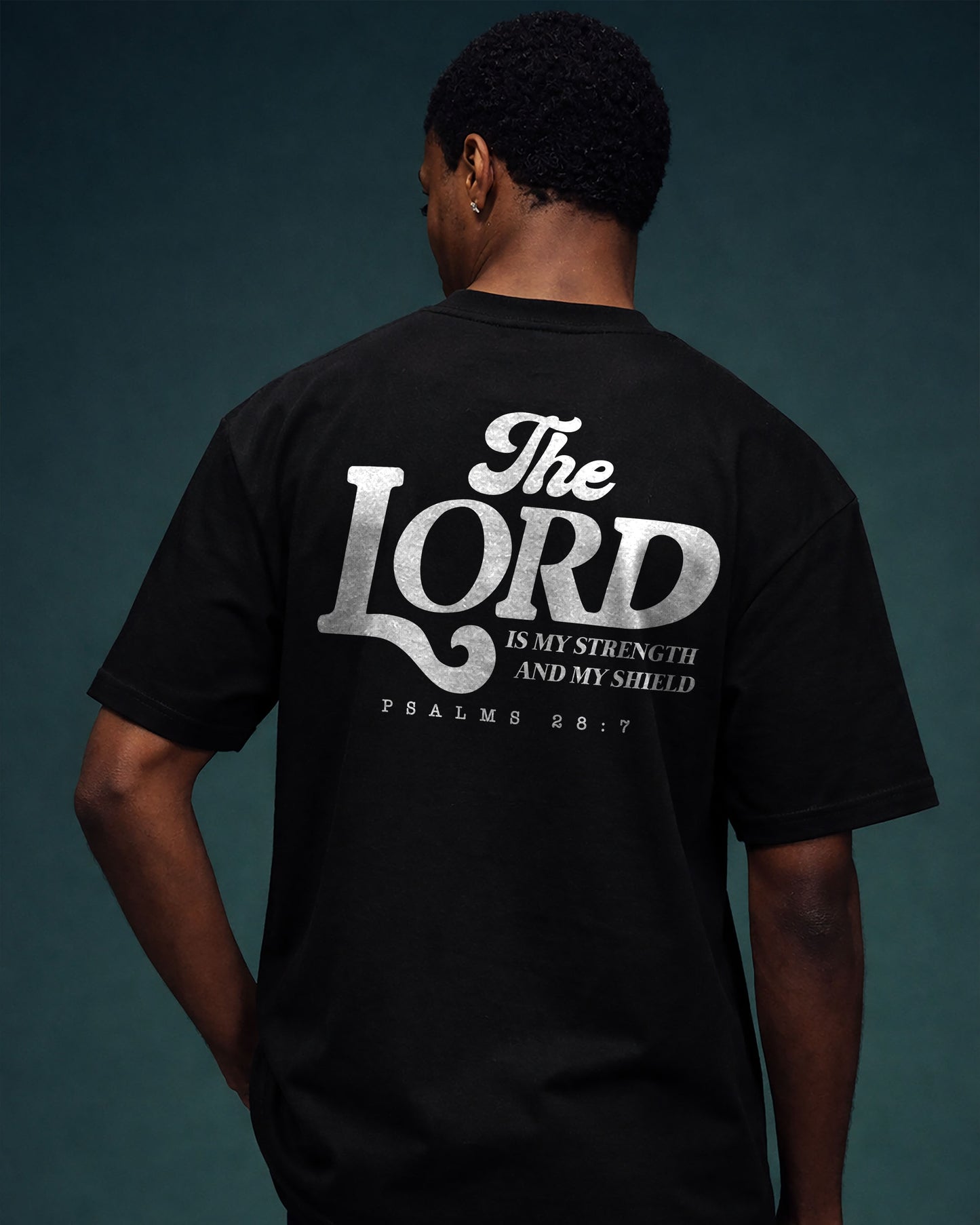 The Lord Is My Strength Shirt, Christian Scripture Tee, Psalm 28:7 Faith Shirt