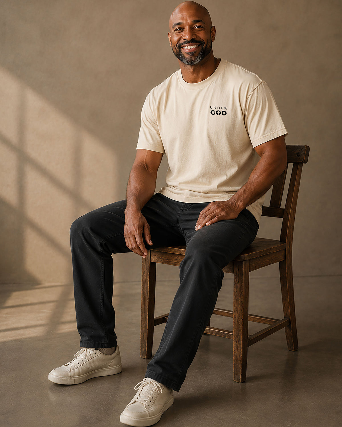 Christian Shirt for Men - Faith. Family. Fight - Father's day Gift - Nehemiah 4:14 Men’s T-Shirt