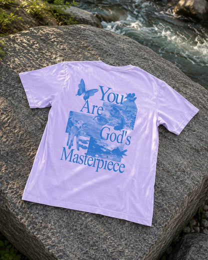 You Are God’s Masterpiece Christian T-Shirt | Ephesians 2:10 Women’s Faith Tee
