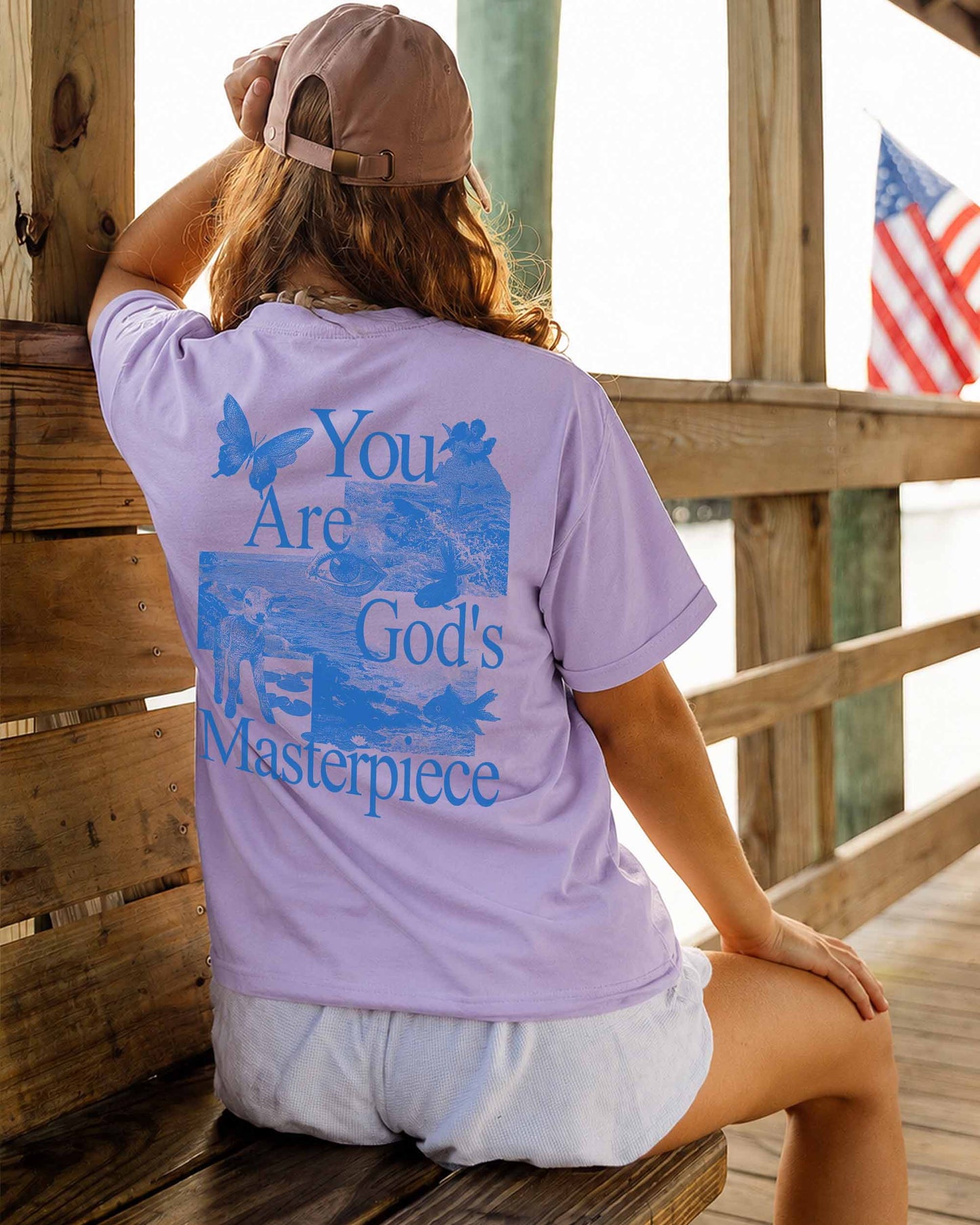 You Are God’s Masterpiece Christian T-Shirt | Ephesians 2:10 Women’s Faith Tee