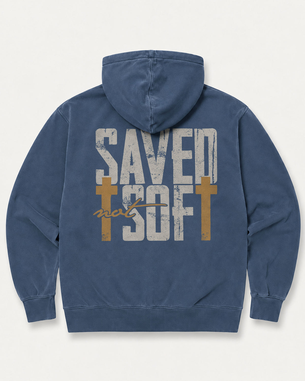 Saved Not Soft – Men’s Christian Hoodie