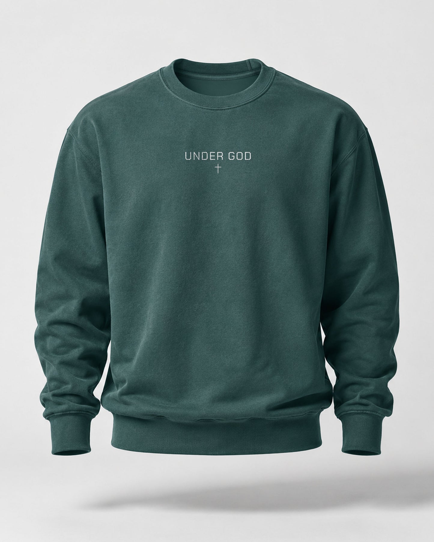 Under God Christian Men’s Crewneck Sweatshirt