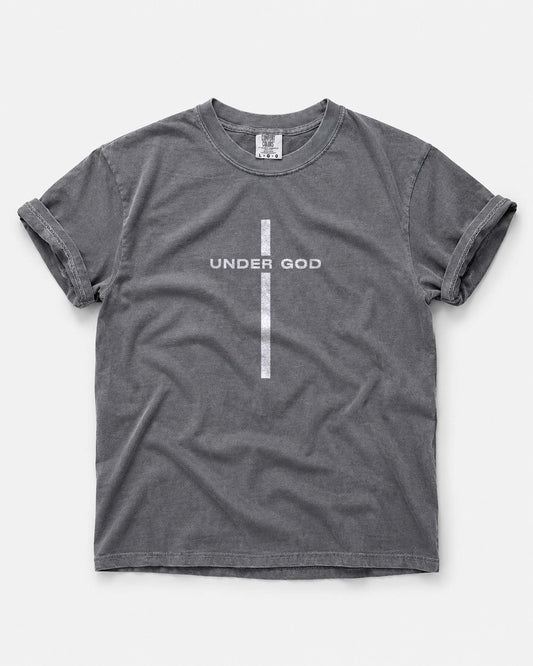 Under God Cross Men’s Christian T-Shirt