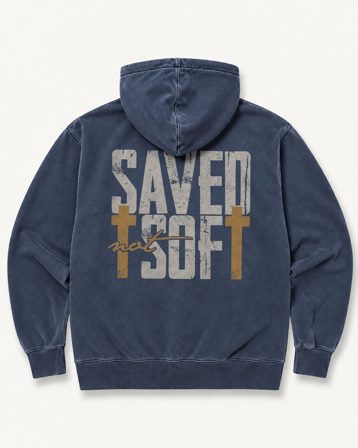 Saved Not Soft – Men’s Christian Hoodie