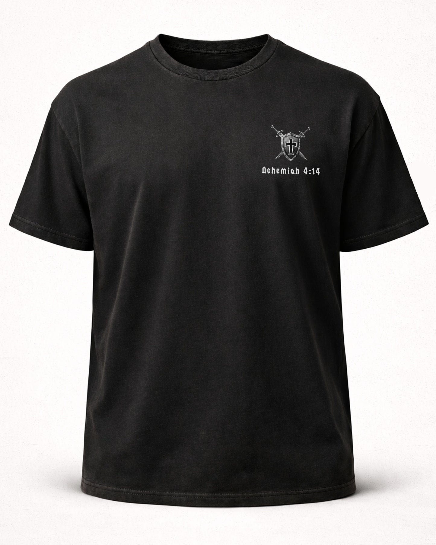 Christian Men Shirt - Make No Mistake — Man of God Statement T-Shirt - Nehemiah 4:14 Inspired
