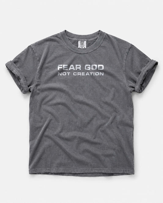 Fear God Not Creation Christian Men’s T-Shirt