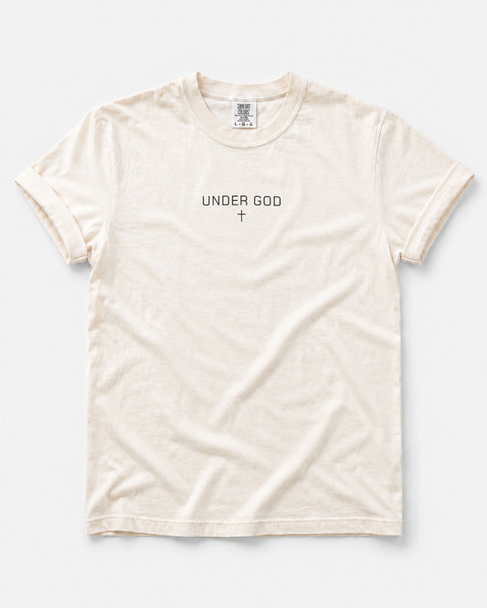 Under God™ Minimalist Christian T-Shirt | Premium Tee for Men