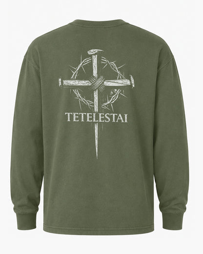Tetelestai | It Is Finished Long Sleeve Shirt