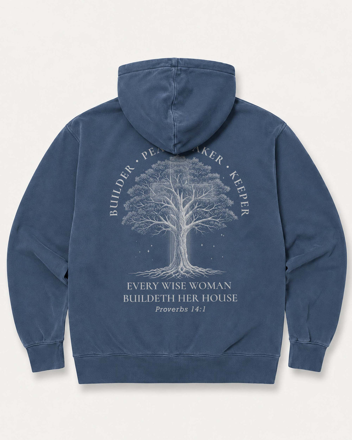 Builder. Peacemaker. Keeper. Women’s Christian Hoodie