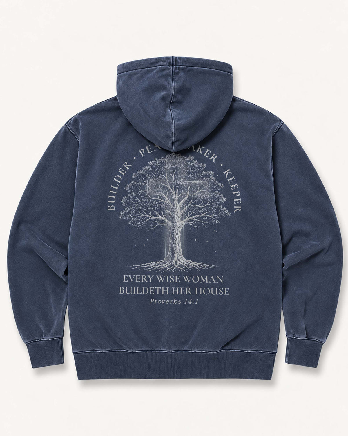 Builder. Peacemaker. Keeper. Women’s Christian Hoodie