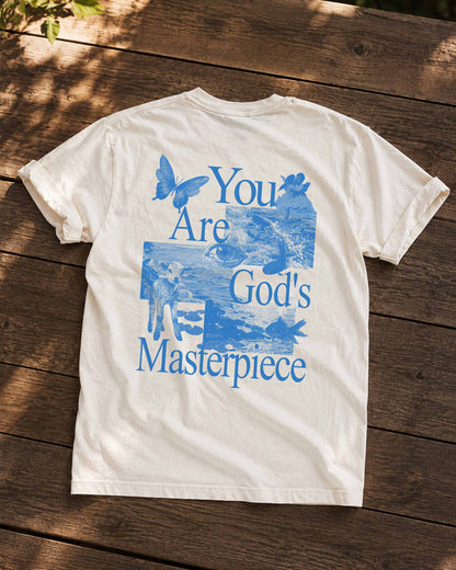 You Are God’s Masterpiece Christian T-Shirt | Ephesians 2:10 Women’s Faith Tee