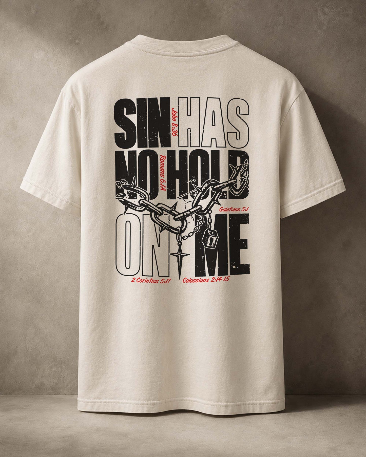Sin Has No Hold On Me - John 8:36 – Christian Freedom Tee