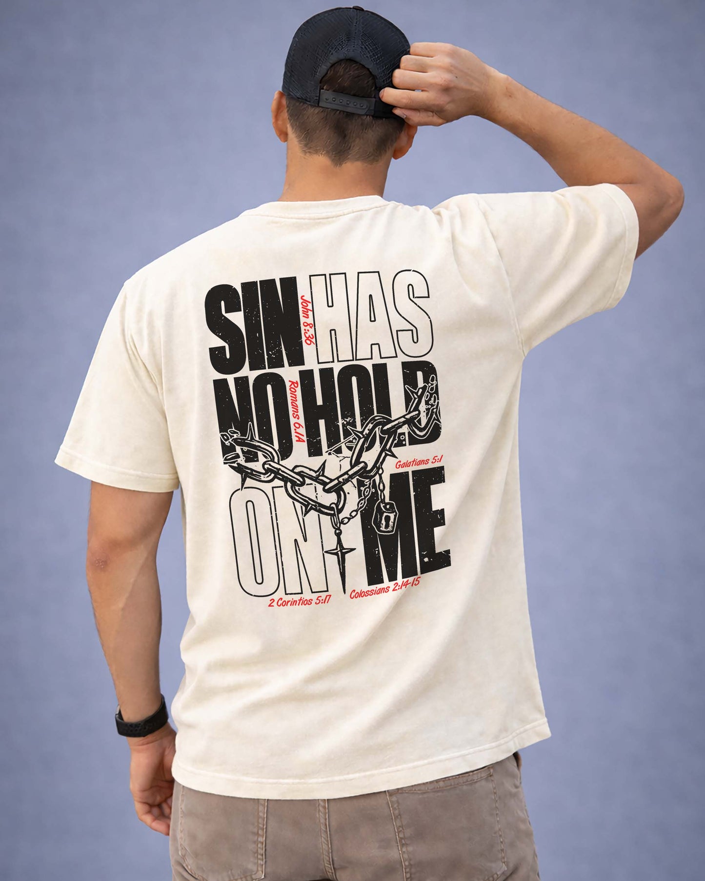 Sin Has No Hold On Me - John 8:36 – Christian Freedom Tee