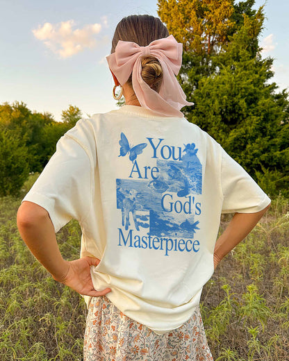 You Are God’s Masterpiece Christian T-Shirt | Ephesians 2:10 Women’s Faith Tee
