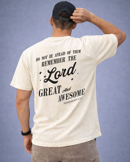 Remember the Lord – Nehemiah 4:14 Christian T-Shirt