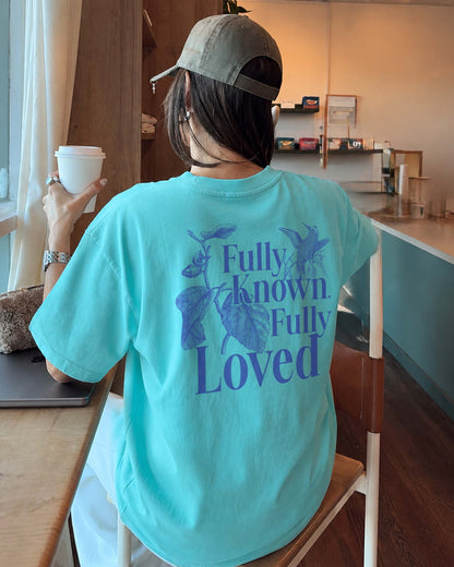 Fully Known, Fully Loved Christian T-Shirt | Faith-Based Women’s Tee