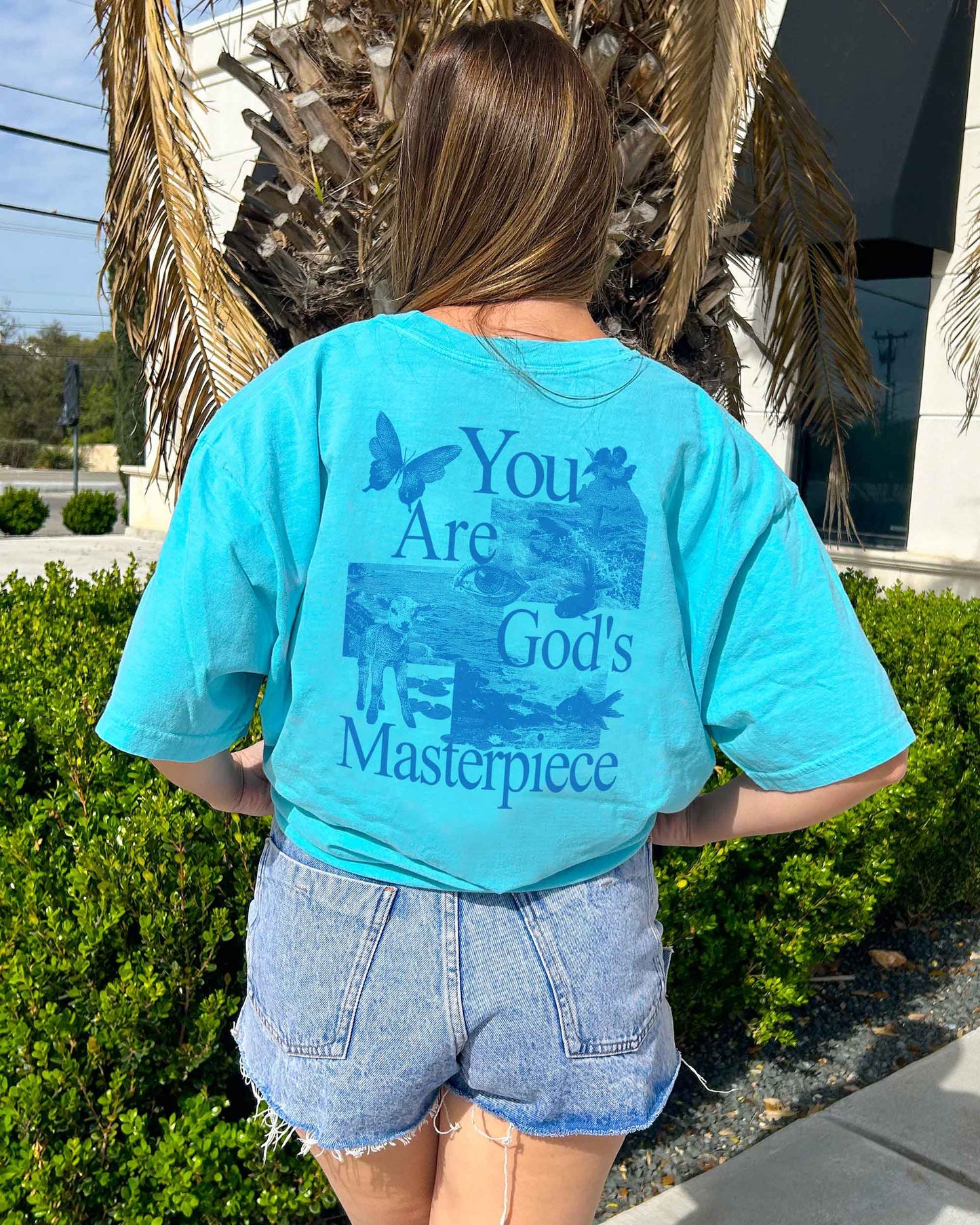 You Are God’s Masterpiece Christian T-Shirt | Ephesians 2:10 Women’s Faith Tee