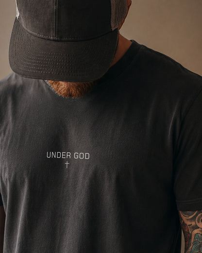 Under God™ Minimalist Christian T-Shirt | Premium Tee for Men