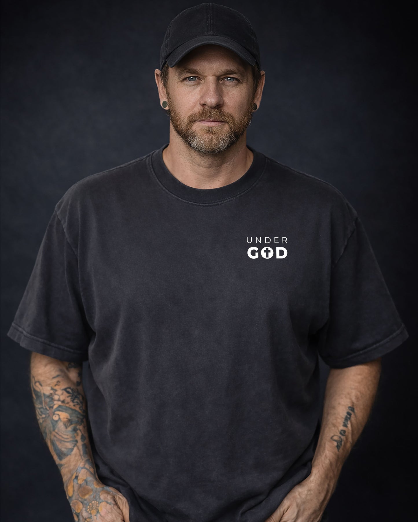 Leader. Protector. Provider. Back Print | Nehemiah 4:14 Christian Men’s Tee
