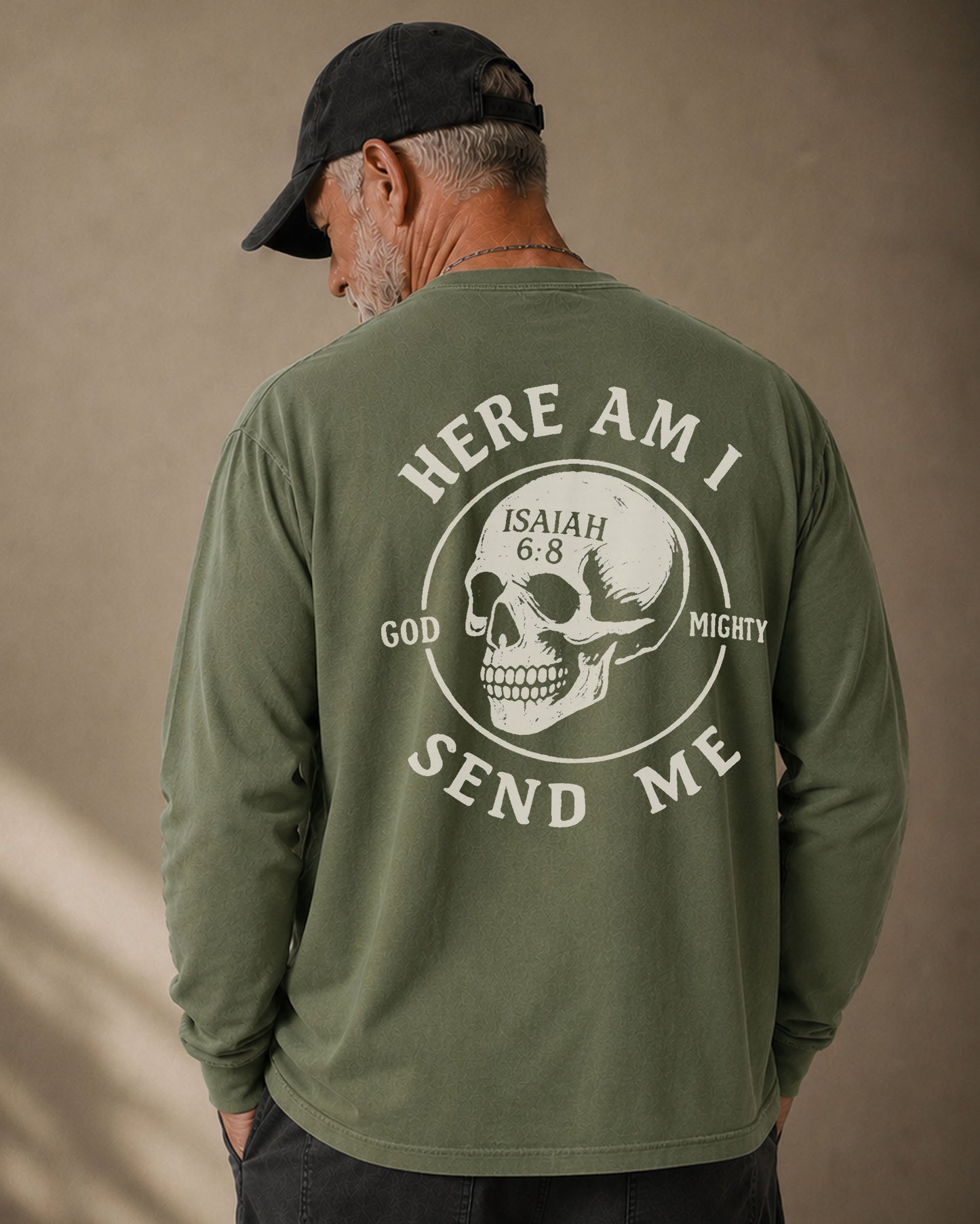 Here Am I, Send Me | Isaiah 6:8 Long Sleeve Shirt