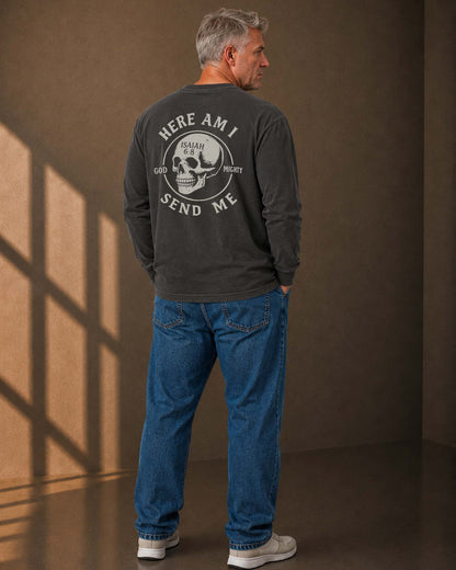 Here Am I, Send Me | Isaiah 6:8 Long Sleeve Shirt