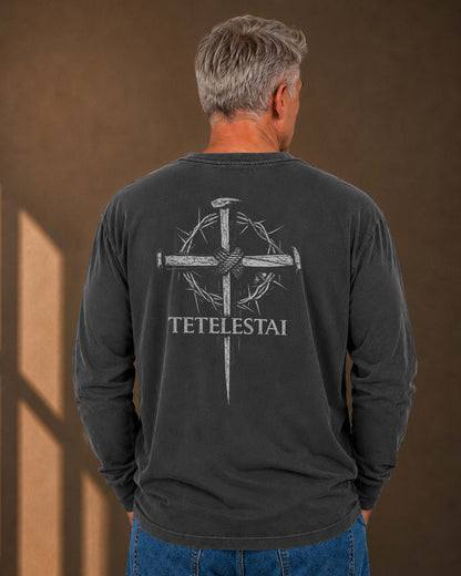 Tetelestai | It Is Finished Long Sleeve Shirt