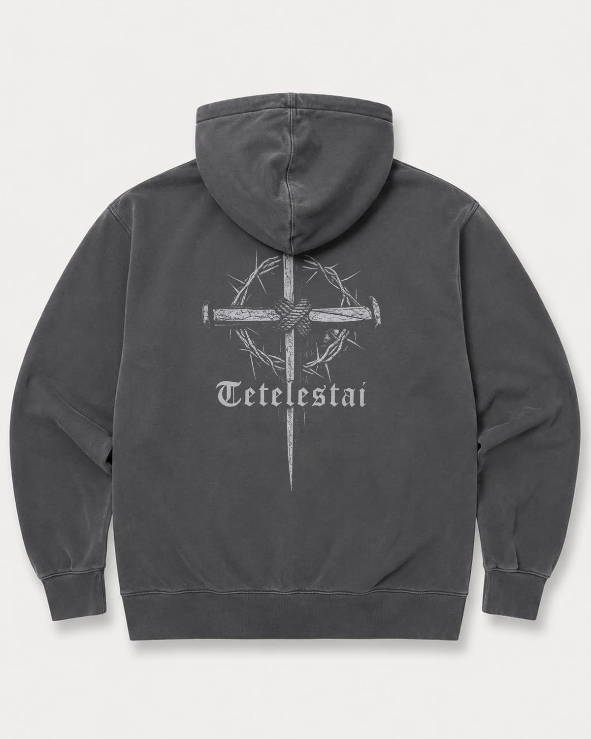 Tetelestai “It Is Finished” Cross Hoodie