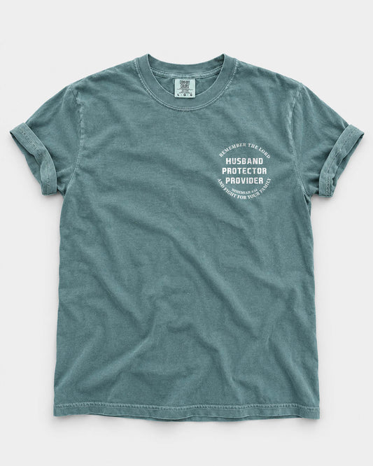 Husband Protector Provider Christian T-Shirt – Nehemiah 4:14